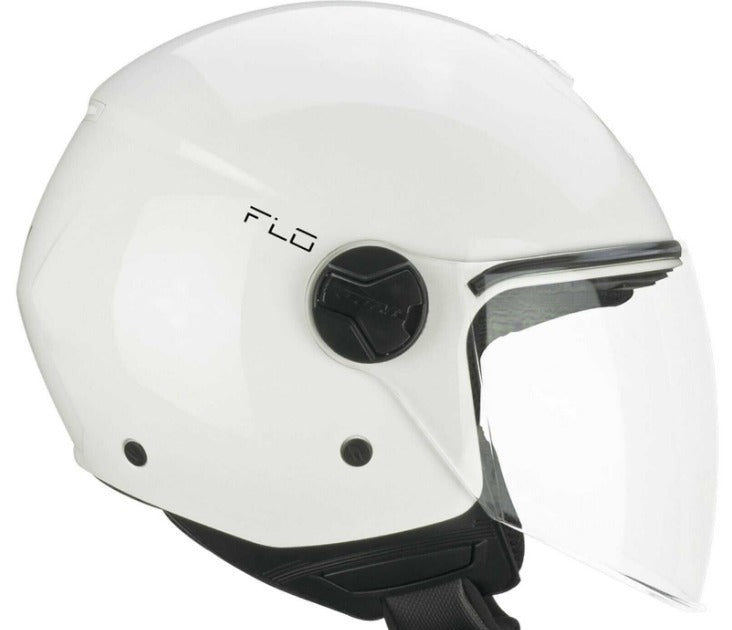 Casco demijet CGM 167A FLO MONO visiera lunga