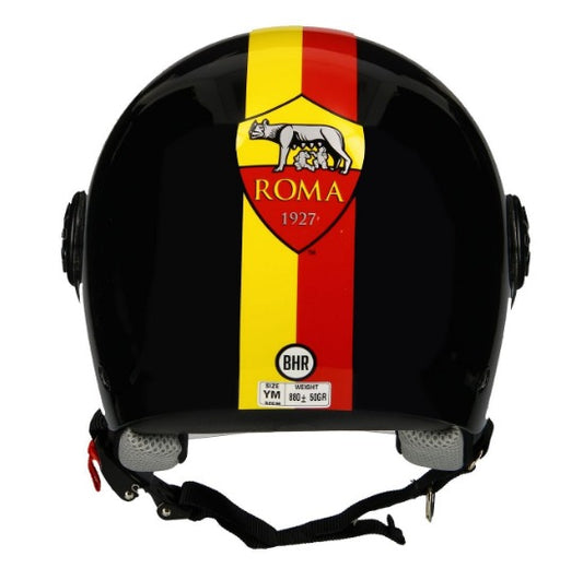 Casco Demi-jet BHR 806 Bambino Kid ASRoma