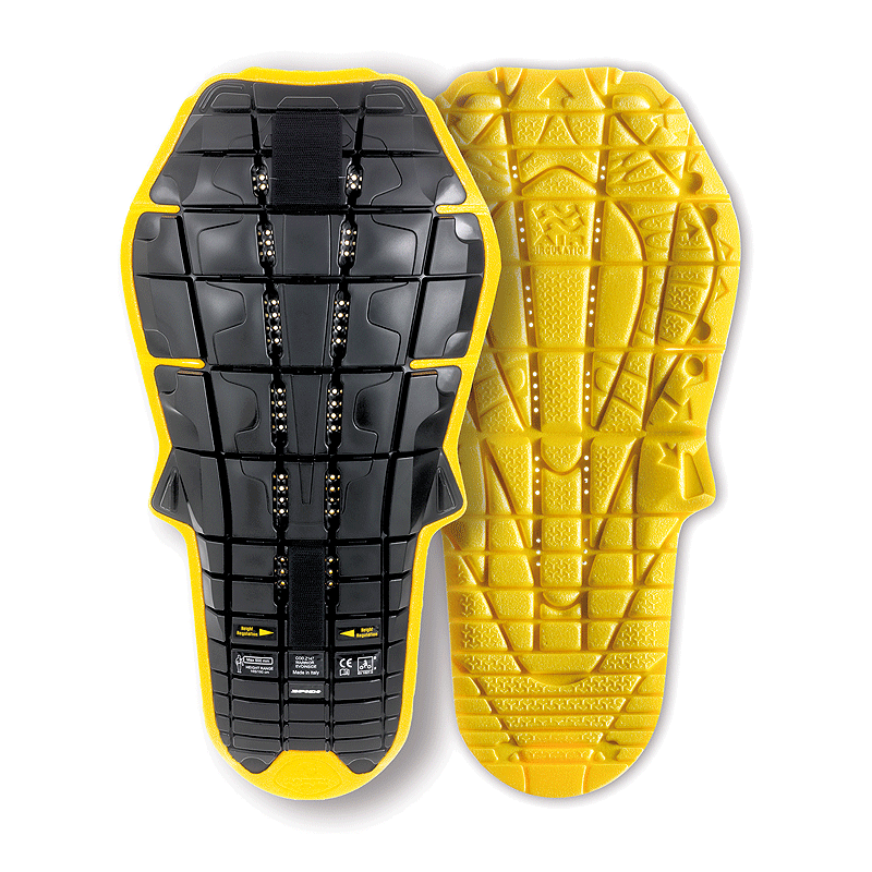Paraschiena SPIDI WARRIOR EVO INSIDE Nero Giallo