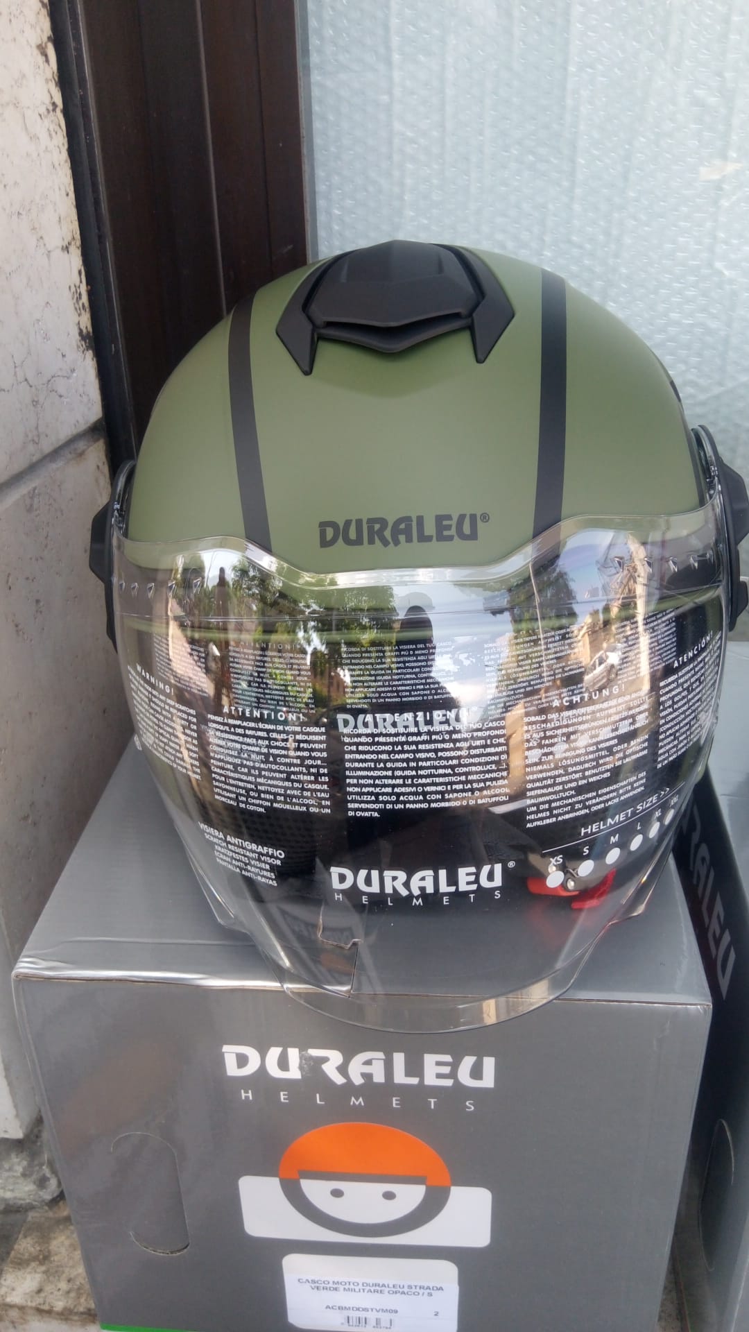 Casco jet DURALEU Strada