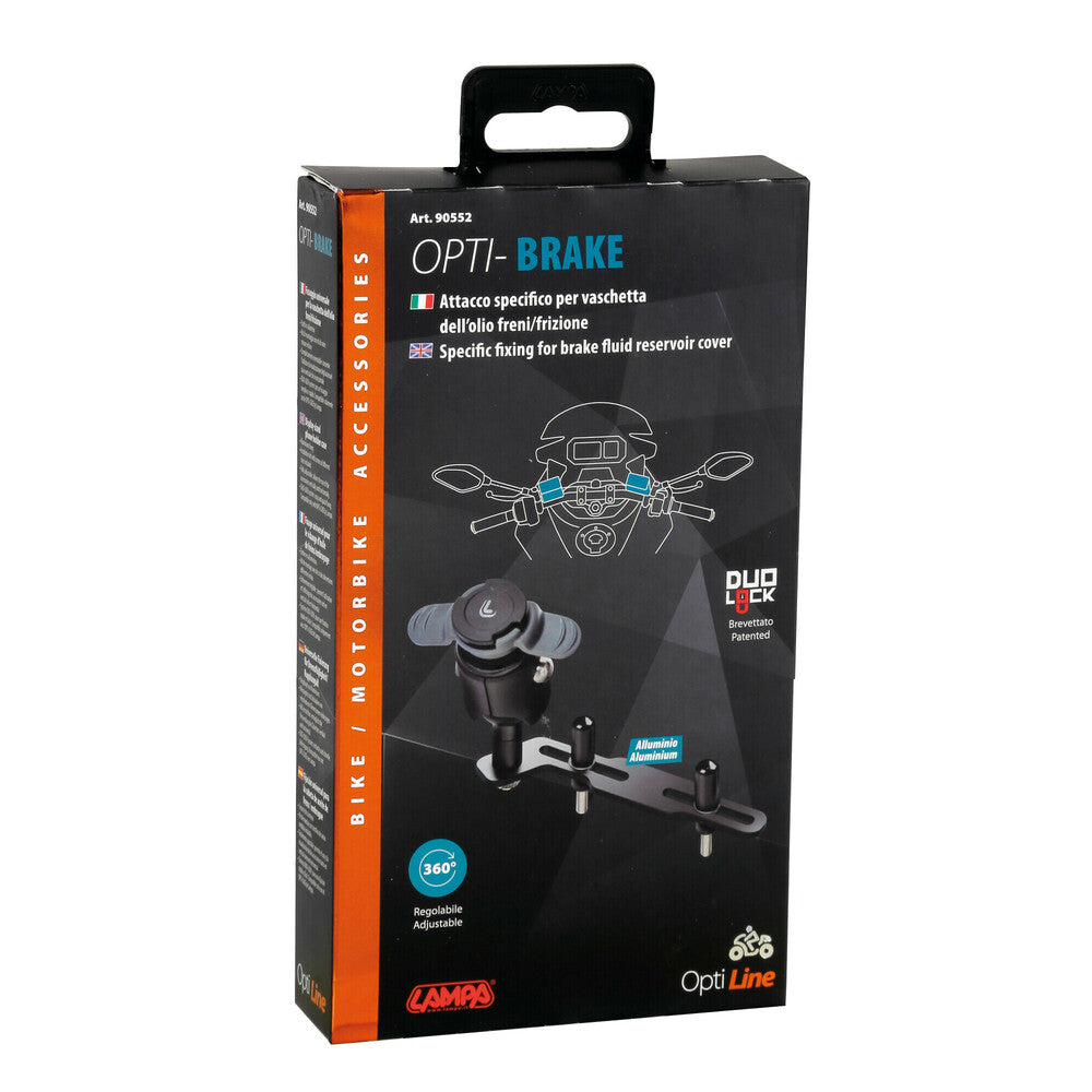 Supporto Lampa BRAKE optiline attacco vaschetta olio freni-frizione