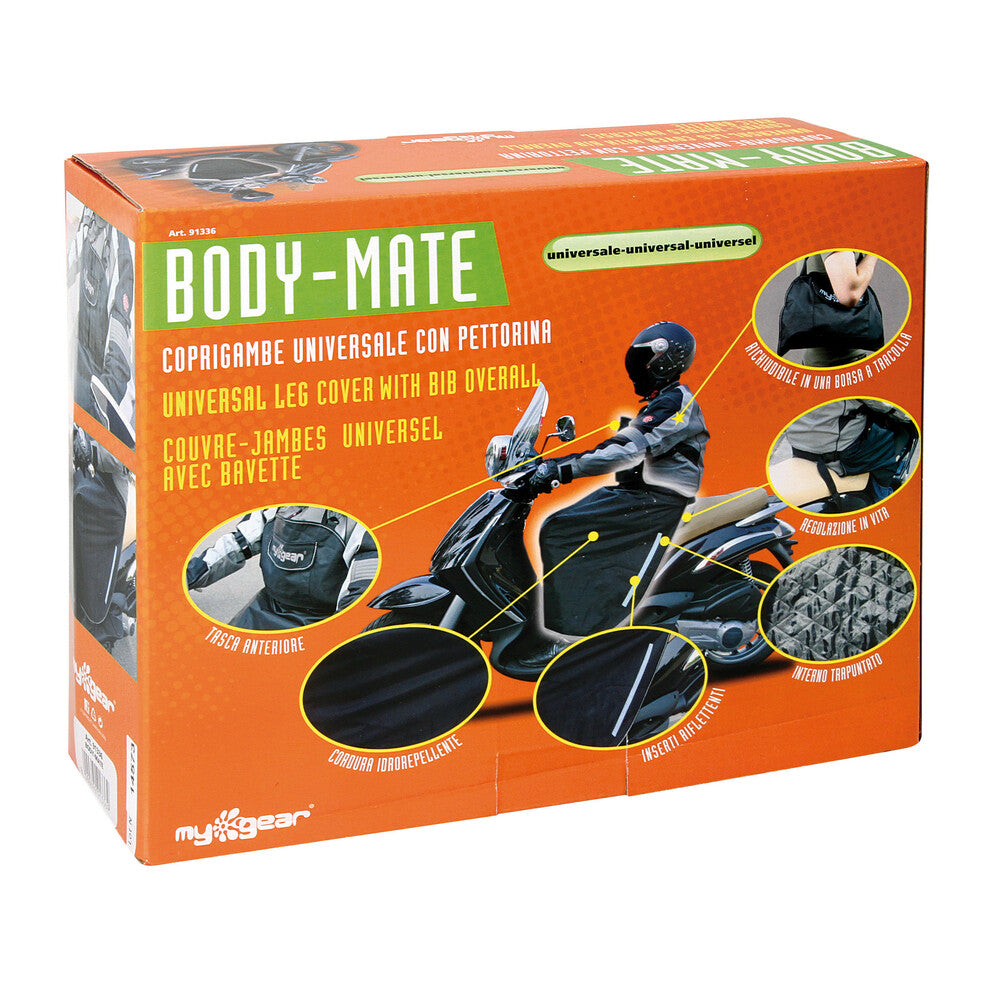 Coprigambe universale Body-Mate LAMPA con pettorina