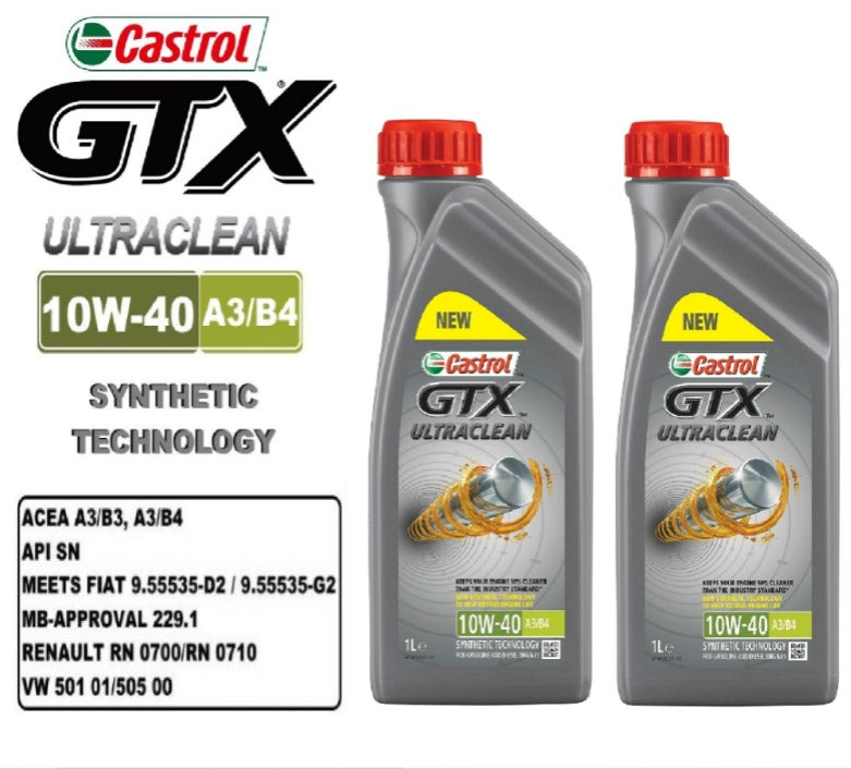 Olio Castrol 2X 4T 10w-40