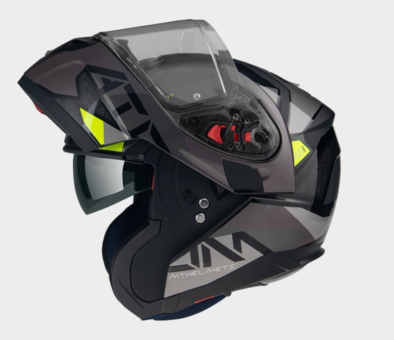 Casco Modulare MT HELMETS ATOM SV GRAFICA