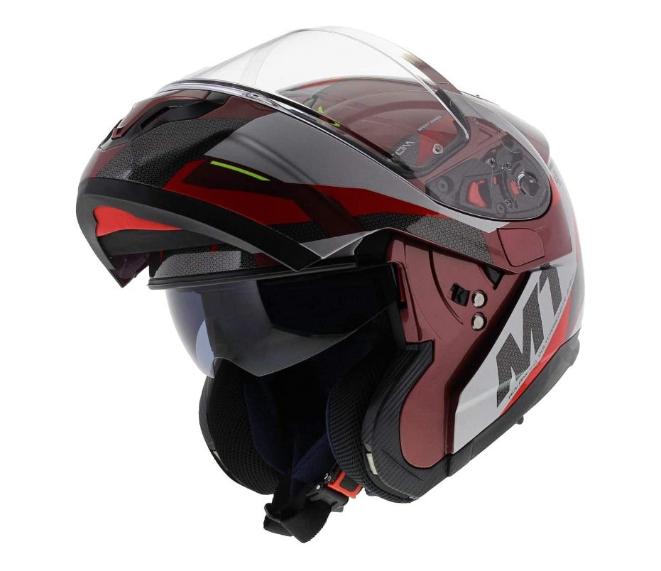 Casco Modulare MT HELMETS ATOM SV GRAFICA