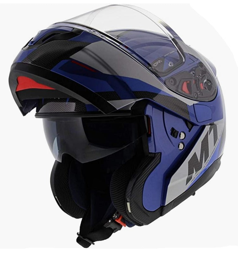 Casco Modulare MT HELMETS ATOM SV GRAFICA