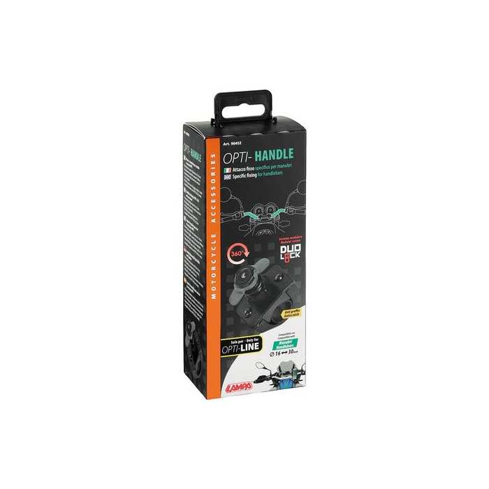 Supporto Lampa HANDLE porta smartphone aggancio fisso per manubrio