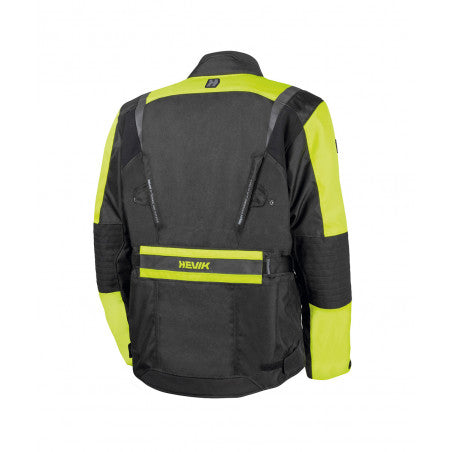 Giacca HEVIK STELVIO Nero Giallo UOMO