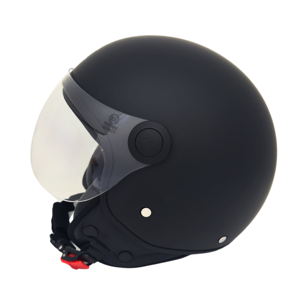Casco Demi jet Scotland EASY 120040 nero opaco