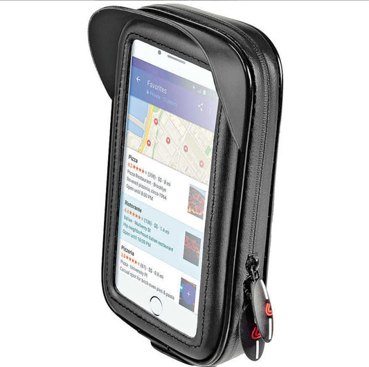 Lampa Custodia Moto Porta Smartphone Universale Fino a 6" Display